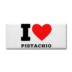 I Love Pistachio Hand Towel by ilovewhateva