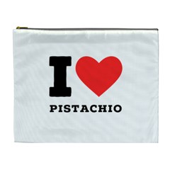 I Love Pistachio Cosmetic Bag (xl) by ilovewhateva