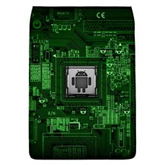 Technology Computer Chip Electronics Industry Circuit Board Removable Flap Cover (l) by Bakwanart