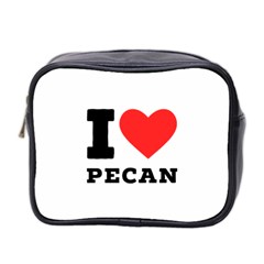 I love pecan Mini Toiletries Bag (Two Sides)