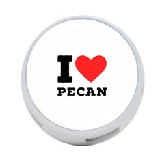 I love pecan 4-Port USB Hub (One Side)