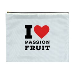 I Love Passion Fruit Cosmetic Bag (xl) by ilovewhateva