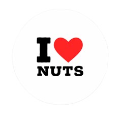 I Love Nuts Mini Round Pill Box (pack Of 5) by ilovewhateva