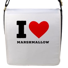 I Love Marshmallow  Flap Closure Messenger Bag (s)