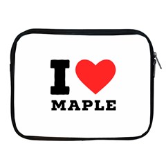 I Love Maple Apple Ipad 2/3/4 Zipper Cases by ilovewhateva