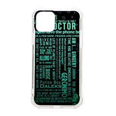 Tardis Doctor Who Technology Number Communication Iphone 11 Pro 5 8 Inch Tpu Uv Print Case by Bakwanart