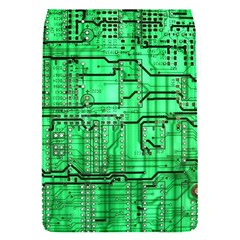 Green Circuit Board Computer Removable Flap Cover (s) by Bakwanart