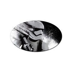 Stormtrooper Sticker (oval) by Bakwanart