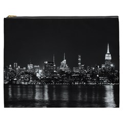 Photography Of Buildings New York City  Nyc Skyline Cosmetic Bag (xxxl) by Bakwanart