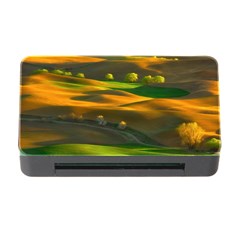 Landscape Usa Nature Washington State Trees Field Palouse Memory Card Reader With Cf by Bakwanart