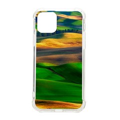 Grassland Nature Palouse Green Field Hill Sky Butte Iphone 11 Pro 5 8 Inch Tpu Uv Print Case by Bakwanart