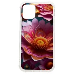 Pink Flowers Petals Blossoms Blooms Art Iphone 12 Mini Tpu Uv Print Case	 by 99art