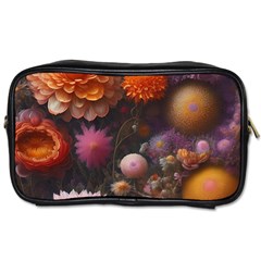 Flowers Petals Blossoms Art Flora Toiletries Bag (one Side) by 99art