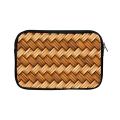 Wooden Weaving Texture Apple Ipad Mini Zipper Cases by 99art