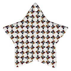 Mixed Abstract Colors Pattern Star Ornament (two Sides) by dflcprintsclothing