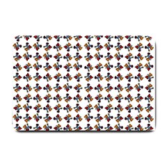 Mixed Abstract Colors Pattern Small Doormat by dflcprintsclothing