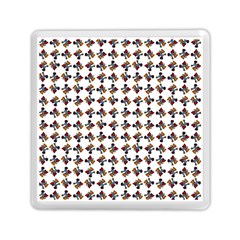 Mixed Abstract Colors Pattern Memory Card Reader (square) by dflcprintsclothing