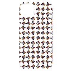 Mixed Abstract Colors Pattern Iphone 14 Plus Black Uv Print Case by dflcprintsclothing