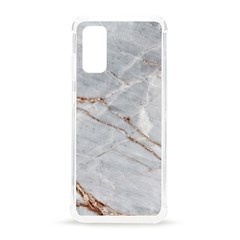 Gray Light Marble Stone Texture Background Samsung Galaxy S20 6 2 Inch Tpu Uv Case by Vaneshart