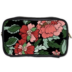 Beautiful Floral Vector Seamless Pattern Toiletries Bag (two Sides) by Vaneshart