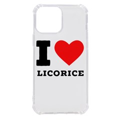 I Love Licorice Iphone 13 Pro Max Tpu Uv Print Case by ilovewhateva