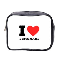 I Love Lemonade Mini Toiletries Bag (two Sides)