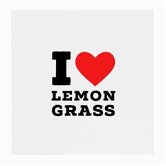 I Love Lemon Grass Medium Glasses Cloth by ilovewhateva