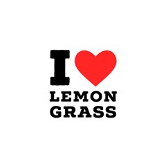 I Love Lemon Grass Shower Curtain 48  X 72  (small)  by ilovewhateva