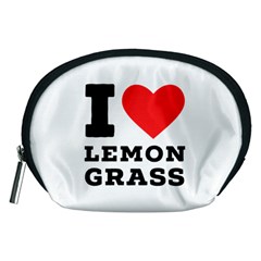 I Love Lemon Grass Accessory Pouch (medium) by ilovewhateva