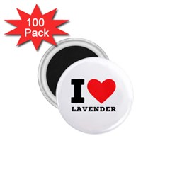 I Love Lavender 1 75  Magnets (100 Pack)  by ilovewhateva