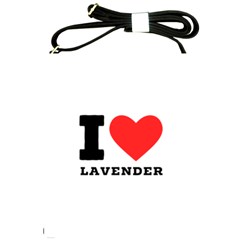 I Love Lavender Shoulder Sling Bag by ilovewhateva