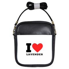 I Love Lavender Girls Sling Bag by ilovewhateva