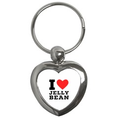 I Love Jelly Bean Key Chain (heart) by ilovewhateva