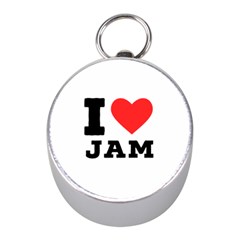 I Love Jam Mini Silver Compasses by ilovewhateva