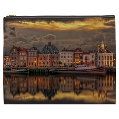 Old Port Of Maasslui Netherlands Cosmetic Bag (xxxl) by 99art