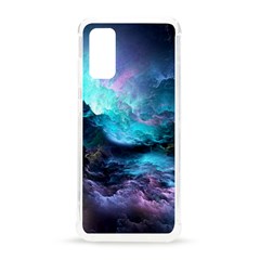 Abstract Graphics Nebula Psychedelic Space Samsung Galaxy S20 6 2 Inch Tpu Uv Case