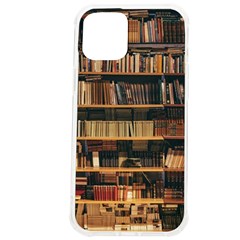 Books On Bookshelf Assorted Color Book Lot In Bookcase Library iPhone 12 Pro max TPU UV Print Case