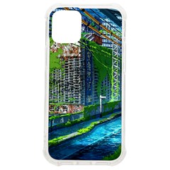 Anime Landscape Apocalyptic Ruins Water City Cityscape Iphone 12 Mini Tpu Uv Print Case	 by 99art