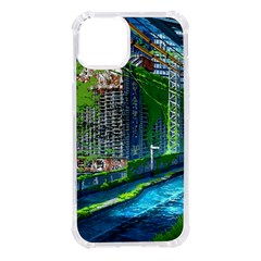 Anime Landscape Apocalyptic Ruins Water City Cityscape Iphone 14 Tpu Uv Print Case by 99art
