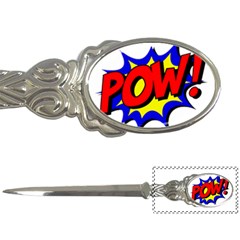 Pow Comic Comic Book Fight Letter Opener by 99art