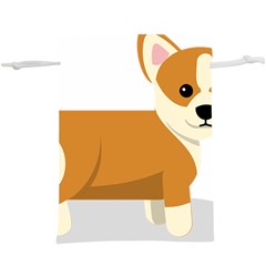 Corgi Dog Puppy Lightweight Drawstring Pouch (xl) by 99art