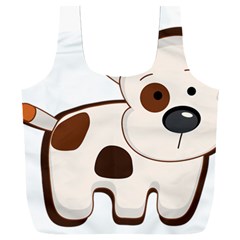 Animation-dog-cute-cartoon-drawing Full Print Recycle Bag (xxxl) by 99art