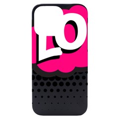 Lol-acronym-laugh-out-loud-laughing Iphone 14 Pro Max Black Uv Print Case by 99art