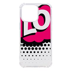 Lol-acronym-laugh-out-loud-laughing Iphone 13 Pro Tpu Uv Print Case by 99art