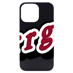 Comic-text-frustration-bother Iphone 14 Pro Max Black Uv Print Case by 99art