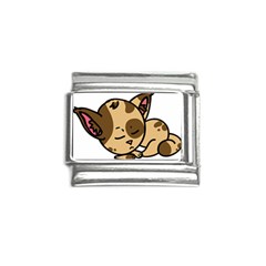 Cat-cartoon-pet-kitten-character Italian Charm (9mm) by 99art