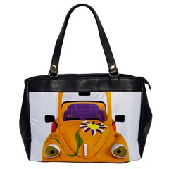 Car-transportation-cartoon-comic Oversize Office Handbag