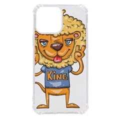 Animation-lion-animals-king-cool Iphone 13 Pro Max Tpu Uv Print Case by 99art