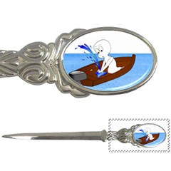 Spirit-boat-funny-comic-graphic Letter Opener by 99art