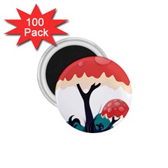 Tree-art-trunk-artwork-cartoon 1 75  Magnets (100 Pack)  by 99art